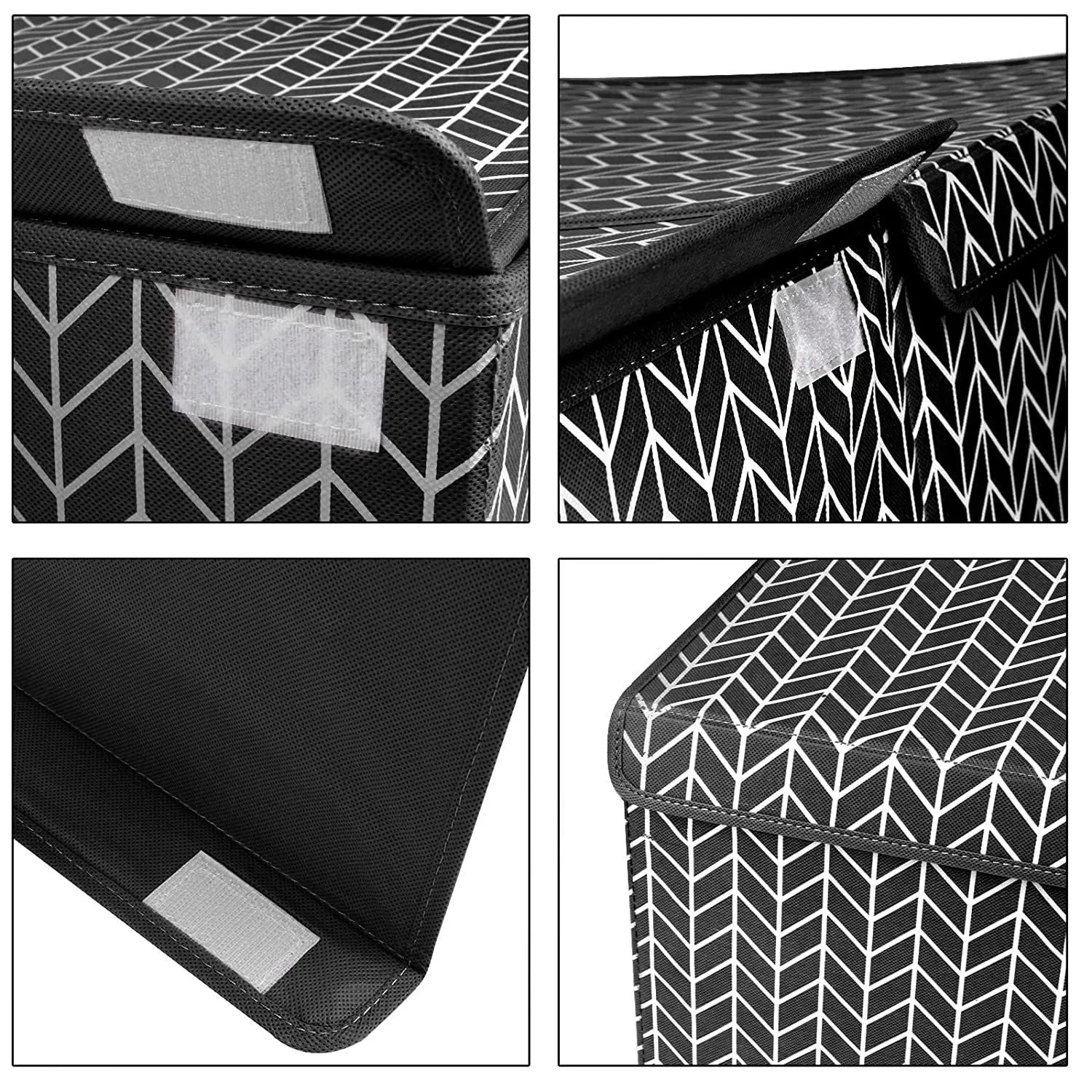 Storage Box with Double Flip Lid (76*40*40 cm)